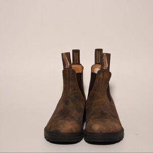 Blundstone 550 CHELSEA BOOTS Rustic Brown #858 7.5